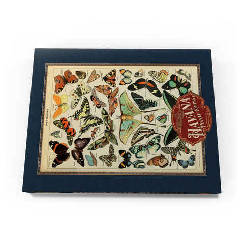 Papillons - Butterflies For All, Vintage Art Poster, Adolphe Millot 100 Puzzle Schachtel Ansicht3
