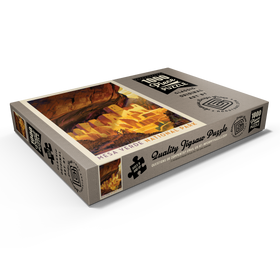 Darstellung des Puzzle Motivs Mesa Verde National Park: Golden Moment, Vintage Poster - Puzzleteile: 1000