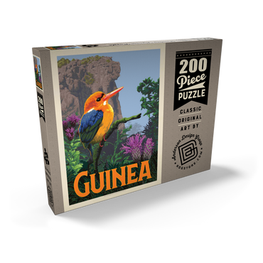 Guinea: A multi-faceted jewel of West Africa, Vintage Poster 200 Puzzle Schachtel Ansicht2