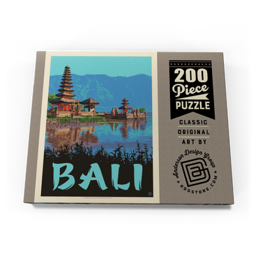 Bali: Ein atemberaubendes tropisches Paradies, Vintage Poster 200 Puzzle Schachtel Ansicht3