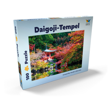 Daigoji-Tempel im Herbst, Kyoto, Japan 100 Puzzle Schachtel Ansicht2