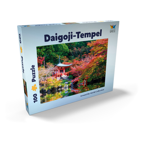 Daigoji-Tempel im Herbst, Kyoto, Japan 100 Puzzle Schachtel Ansicht2