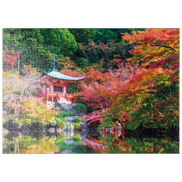puzzleplate Daigoji-Tempel im Herbst, Kyoto, Japan 200 Puzzle