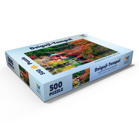 Darstellung des Puzzle Motivs Daigoji-Tempel im Herbst, Kyoto, Japan - Puzzleteile: 500
