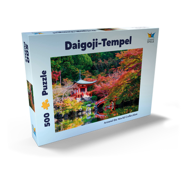 Daigoji-Tempel im Herbst, Kyoto, Japan 500 Puzzle Schachtel Ansicht2