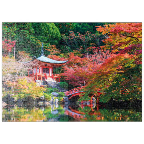 puzzleplate Daigoji-Tempel im Herbst, Kyoto, Japan 500 Puzzle