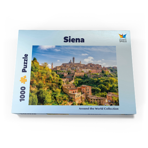 Panorama von Siena - Toskana, Italien 1000 Puzzle Schachtel Ansicht3