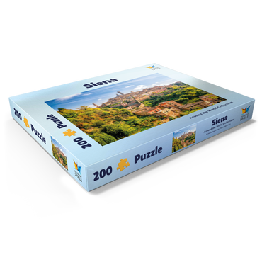 Panorama von Siena - Toskana, Italien 200 Puzzle Schachtel Ansicht1
