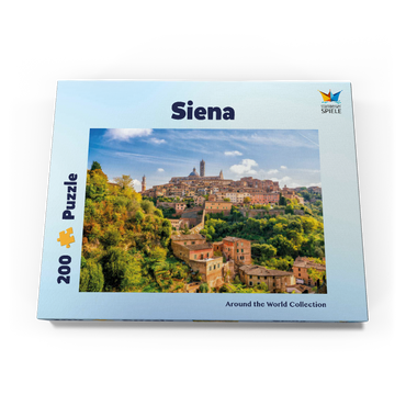 Panorama von Siena - Toskana, Italien 200 Puzzle Schachtel Ansicht3