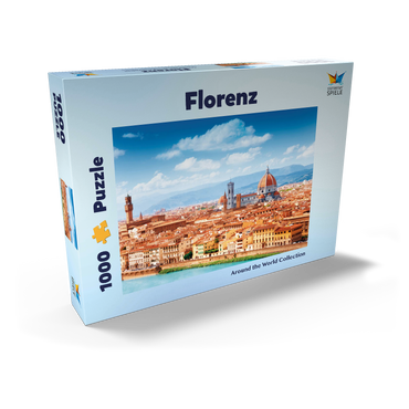 Stadtbildpanorama von Florenz - Toskana, Italien 1000 Puzzle Schachtel Ansicht2