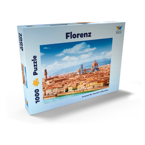 Stadtbildpanorama von Florenz - Toskana, Italien 1000 Puzzle Schachtel Ansicht2