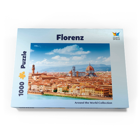Stadtbildpanorama von Florenz - Toskana, Italien 1000 Puzzle Schachtel Ansicht3