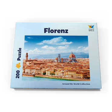 Stadtbildpanorama von Florenz - Toskana, Italien 200 Puzzle Schachtel Ansicht3