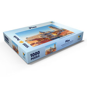 Alternative Darstellung des Puzzle-Motivs Dom und Schiefer Turm von Pisa - Toskana, Italien – Puzzleteile: 1000