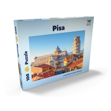 Dom und Schiefer Turm von Pisa - Toskana, Italien 100 Puzzle Schachtel Ansicht2