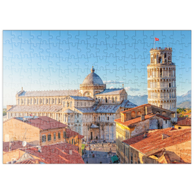 Darstellung des Puzzle Motivs Dom und Schiefer Turm von Pisa - Toskana, Italien - Puzzleteile: 200