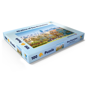 Darstellung des Puzzle Motivs Skyline von San Francisco mit den 