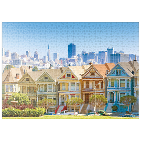 Darstellung des Puzzle Motivs Skyline von San Francisco mit den 