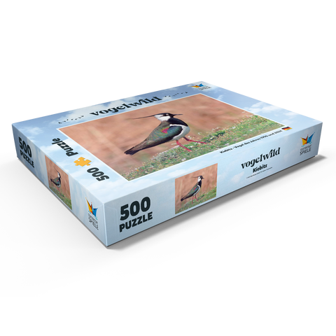Kiebitz - Vogel des Jahres 2024 500 Puzzle Schachtel Ansicht1