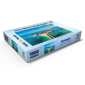 Alternative Darstellung des Puzzle-Motivs Saint Malo - Stadt der Seeräuber - Bretagne, Frankreich – Puzzleteile: 1000
