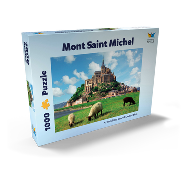 Mont Saint Michel - Normadie, Bretagne, Frankreich, Weltkulturerbe 1000 Puzzle Schachtel Ansicht2