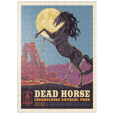 puzzleplate Legends Of The National Parks: Canyonlands' Dead Horse, Vintage Poster 200 Puzzle