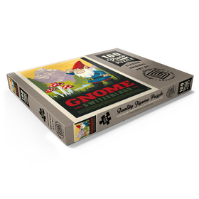 Darstellung des Puzzle Motivs Mythical Creatures: Gnome (Schweiz), Vintage Poster - Puzzleteile: 100