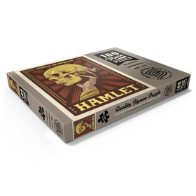 Darstellung des Puzzle Motivs Hamlet: William Shakespeare, Vintage Poster - Puzzleteile: 100