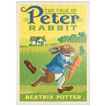 puzzleplate The Tale Of Peter Rabbit: Beatrix Potter, Vintage Poster 100 Puzzle