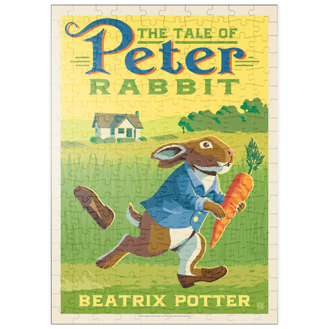 puzzleplate The Tale Of Peter Rabbit: Beatrix Potter, Vintage Poster 200 Puzzle
