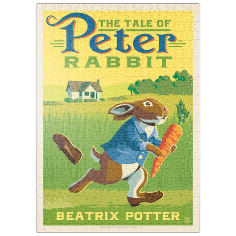 puzzleplate The Tale Of Peter Rabbit: Beatrix Potter, Vintage Poster 500 Puzzle