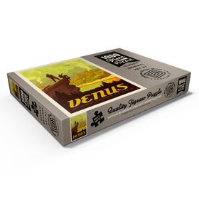 Darstellung des Puzzle Motivs Venus: Heiße Quellen, Vintage Poster - Puzzleteile: 1000