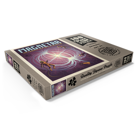 Darstellung des Puzzle Motivs Magnetar: Neutronenstern, Vintage Poster - Puzzleteile: 100
