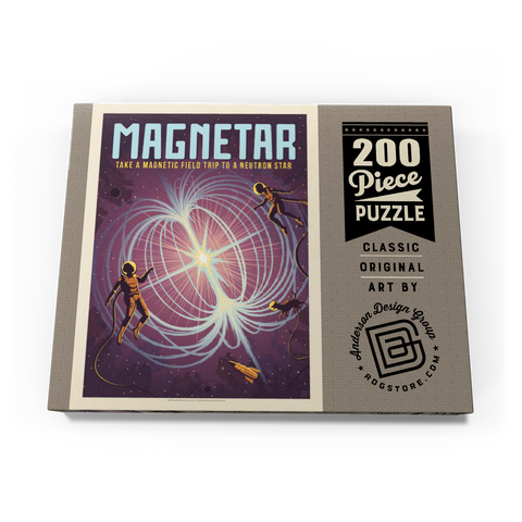 Magnetar: Neutron Star, Vintage Poster 200 Puzzle Schachtel Ansicht3