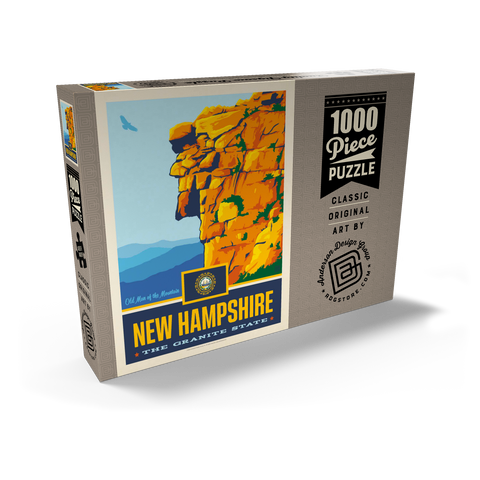 New Hampshire: The Granite State 1000 Puzzle Schachtel Ansicht2