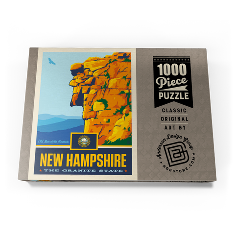 New Hampshire: The Granite State 1000 Puzzle Schachtel Ansicht3