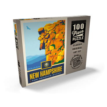 New Hampshire: The Granite State 100 Puzzle Schachtel Ansicht2