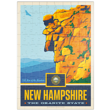 puzzleplate New Hampshire: The Granite State 100 Puzzle