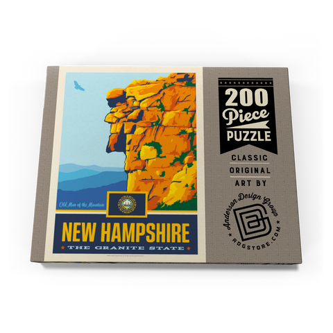 New Hampshire: The Granite State 200 Puzzle Schachtel Ansicht3