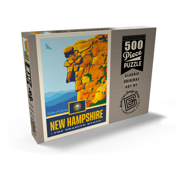 New Hampshire: The Granite State 500 Puzzle Schachtel Ansicht2