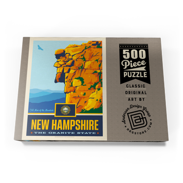 New Hampshire: The Granite State 500 Puzzle Schachtel Ansicht3