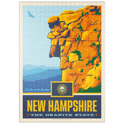 puzzleplate New Hampshire: The Granite State 500 Puzzle