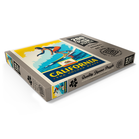 Alternative Darstellung des Puzzle-Motivs California: The Golden State (Surfer) – Puzzleteile: 200