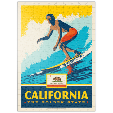 puzzleplate California: The Golden State (Surfer) 200 Puzzle