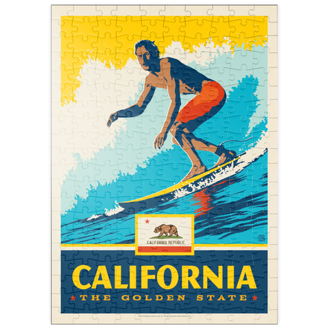 puzzleplate California: The Golden State (Surfer) 200 Puzzle