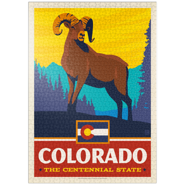 puzzleplate Colorado: The Centennial State 1000 Puzzle