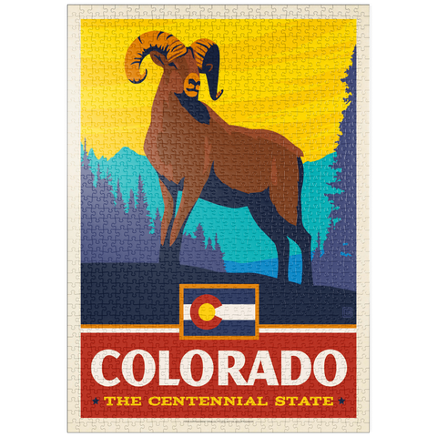 puzzleplate Colorado: The Centennial State 1000 Puzzle