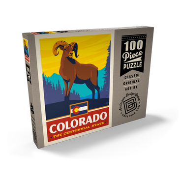 Colorado: The Centennial State 100 Puzzle Schachtel Ansicht2