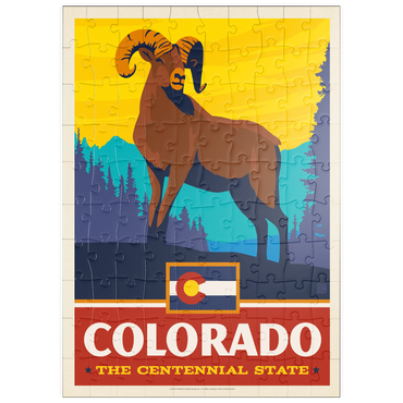 puzzleplate Colorado: The Centennial State 100 Puzzle