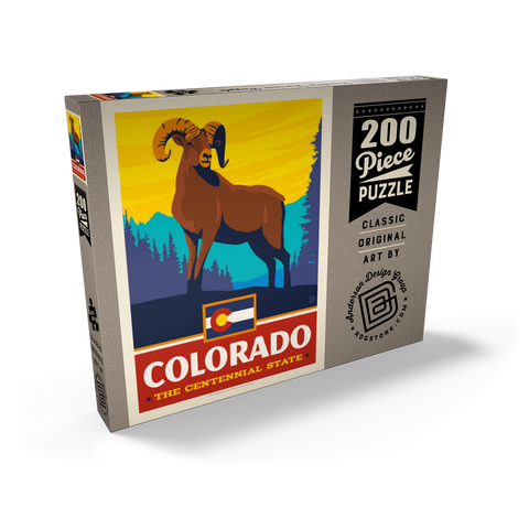 Colorado: The Centennial State 200 Puzzle Schachtel Ansicht2